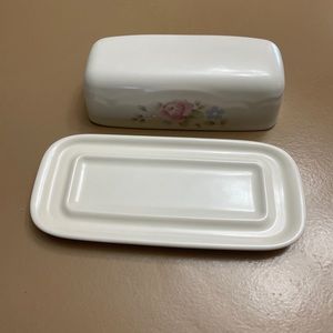 Pfaltzgraff butter dish
